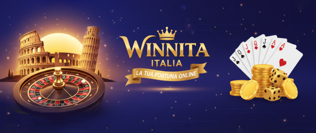 Winnita Italia è un casinò online con un ambiente di gioco variegato